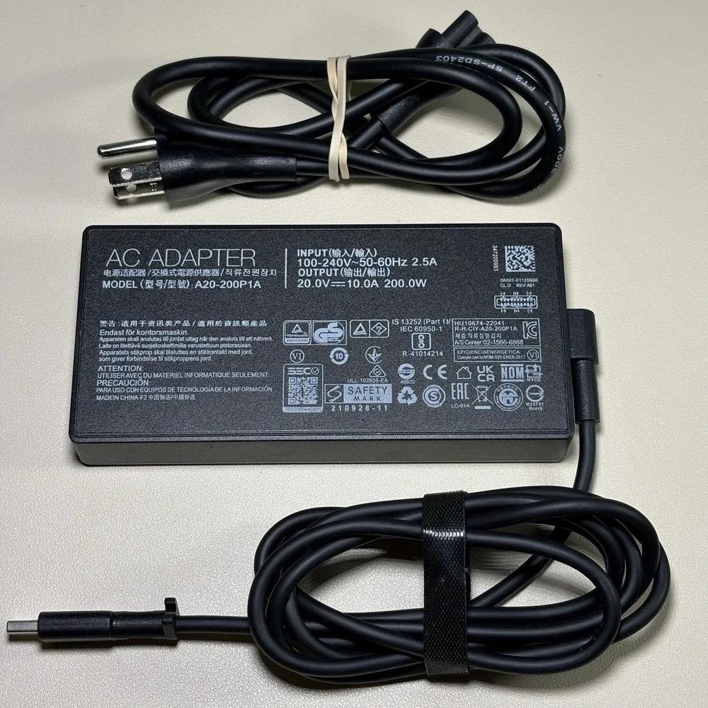 ASUS Compatible A20-200P1A 200W 20V 12A AC Adapter Charger